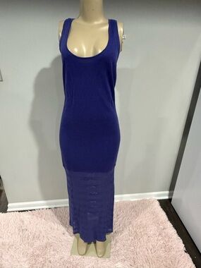 Victoria’s Secret Dress size large blue maxi vintage